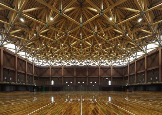 バドミントン 練習・多面展開風景
