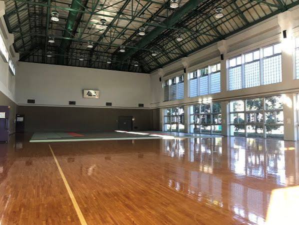 バドミントン 練習・多面展開風景
