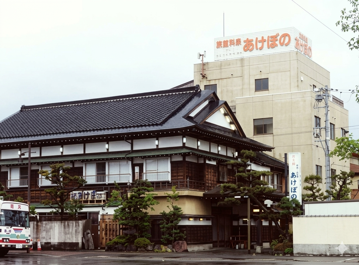 料理旅館あけぼの 外観