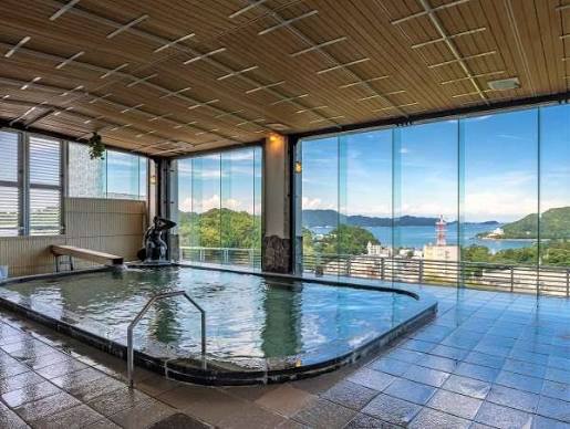絶景温泉露天風呂・お食事イメージ