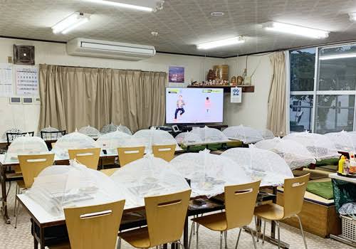 大浴場・民宿自慢の海の幸料理